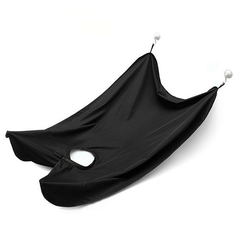 Delantal para afeitarse y barba para hombre, accesorio para el cuidado del cabello, capa para adulto, soporte para afeitadora, organizador de baño, para hombre SCI88