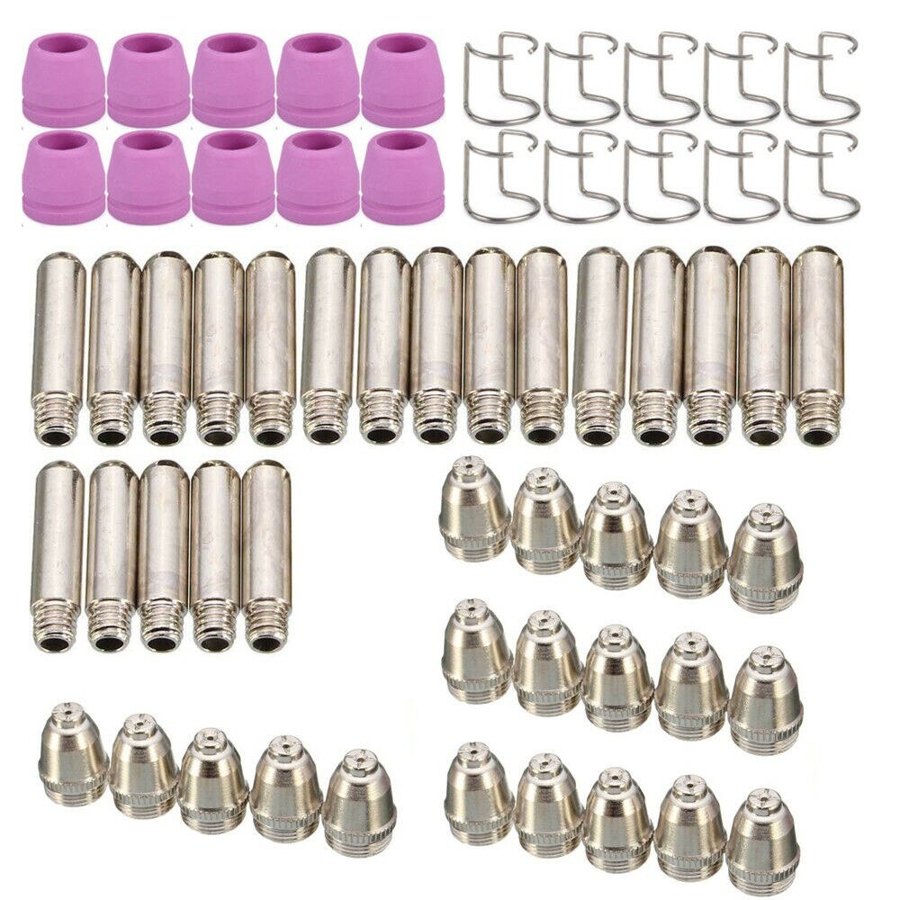 WSD60 G55 – découpeur Plasma 60A AG-60, 100 pièces, Kit d'accessoires consommables pour électrode à pointe