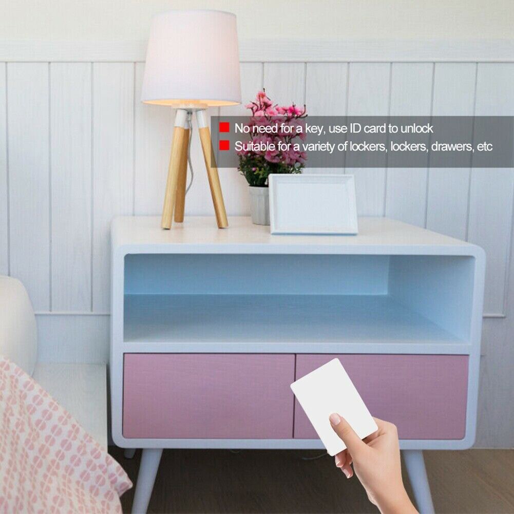 Archivador de armario para el hogar y la Oficina, caja de letras inteligente, Invisible, práctico, con Sensor electrónico de bloqueo de cajón