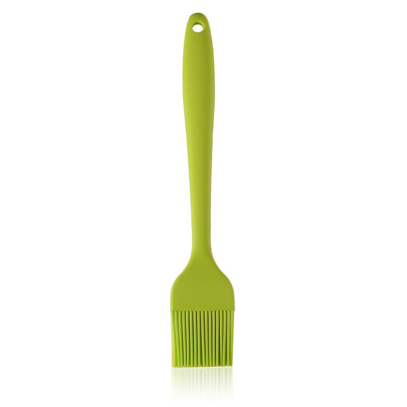 Non-stick Bbq Accessories Basting Brushes Tool Best Silicone Brush Baking Bakeware Bread Cook Brushes Pastry Oil Kitchen Gadgets: Green