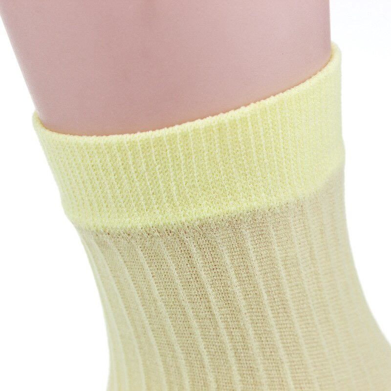 10 par / parti babysokker sommerbørn sok åndbar nylon bomulds kid sokker til drenge piger tynde sokker