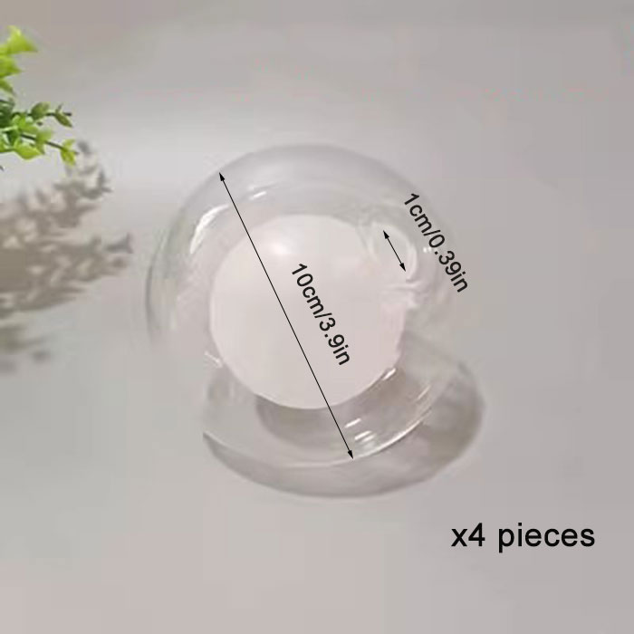 1/4/8pcs Pack 1cm opening globe G4 glass shade replacement D8cm D10cm 11mm fitter round glass lampshade cover for chandelier: Ivory