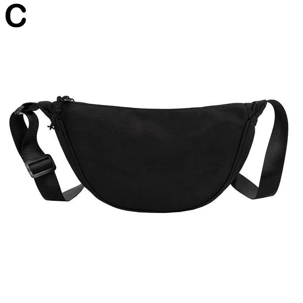 Nylon Crossbody Bag Hobo Sling Crescent Bag Dumpling Small Bag Casual Shoulder Adjustable Women Purse Bag Handbag S T6O3: Blue