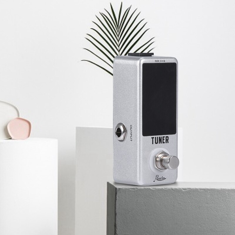 High Precision Guitar Chromatic Tuner Pedal Ture Bypass