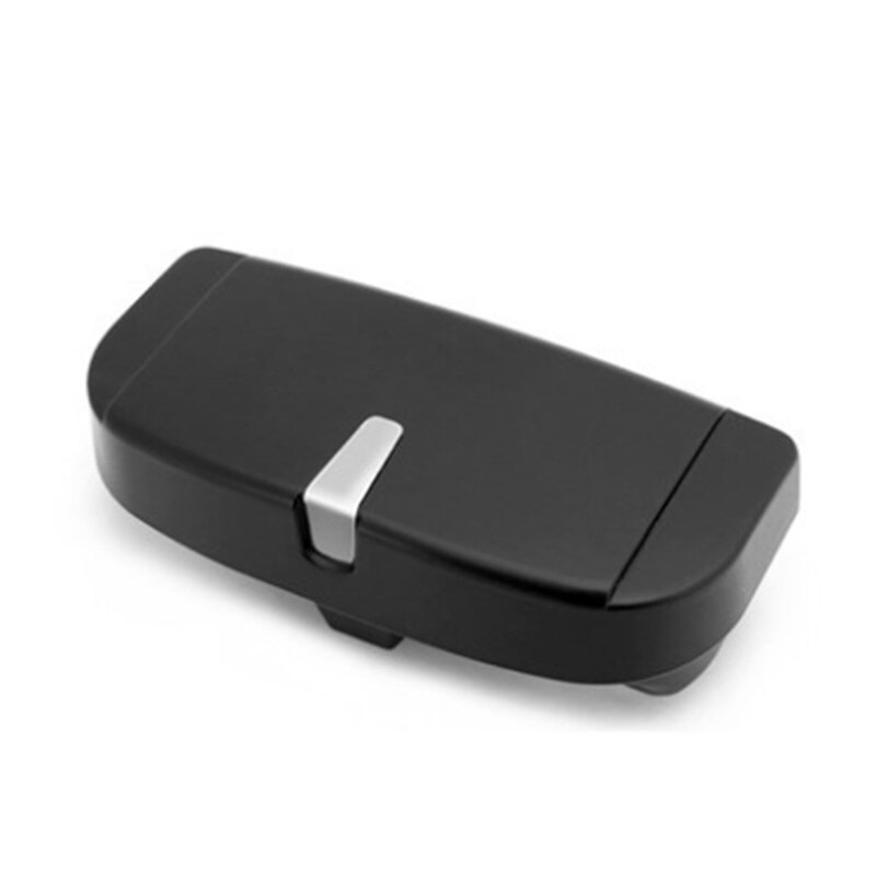 Estuche organizador para gafas de coche, estuche organizador para gafas de sol, bolsillos de almacenamiento para SsangYong Actyon Turismo Rodius Rexton Korando Kyron Musso Sports: Black