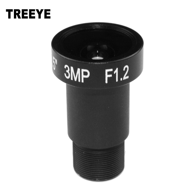 Starlight Lens 3MP HD 4mm CCTV Lens Voor HD IP Camera M12 F1.2 Diafragma 1/2. 5 "voor SONY IMX290/IMX291 Ultra Lage Licht Camera