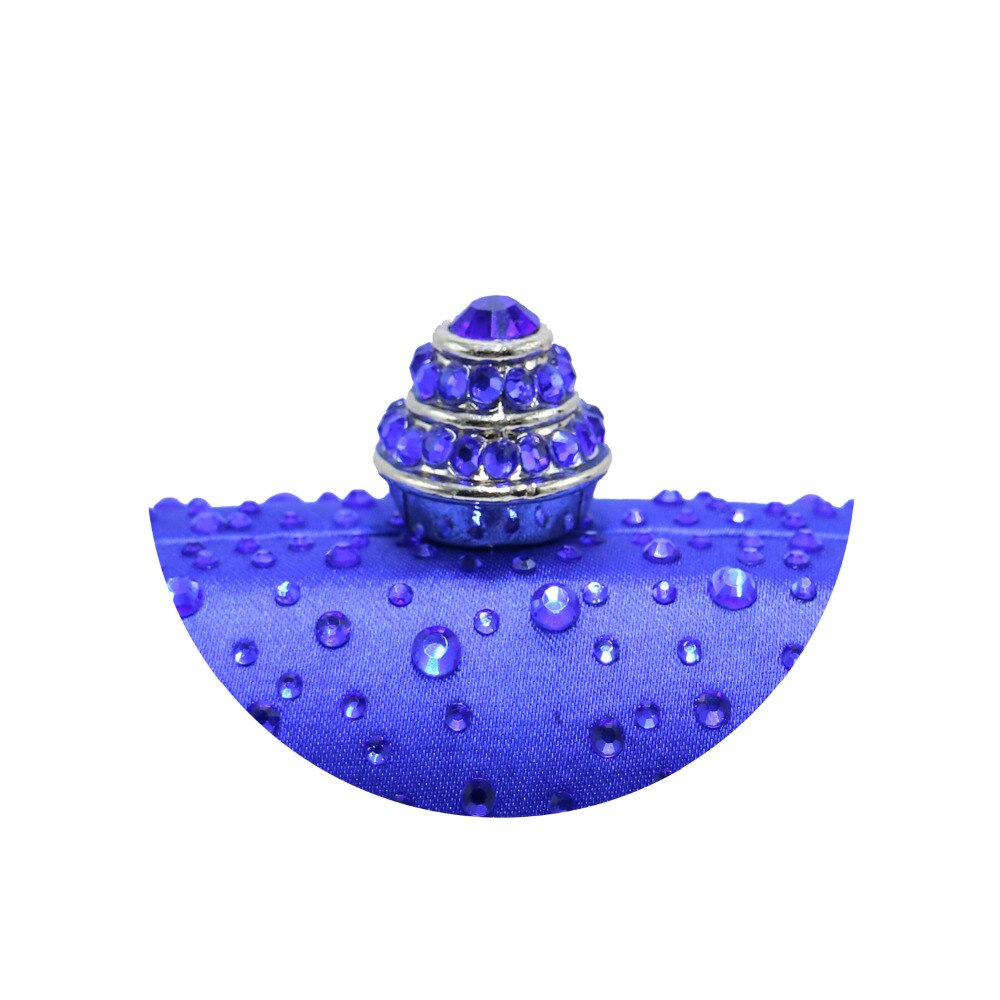 Vrouwen Royal Blue Harde Box Clutch Avondtassen Met Sparkle Crystal Diamonds Voor Dames Harde Koppelingen Doos Crystal Avond tas