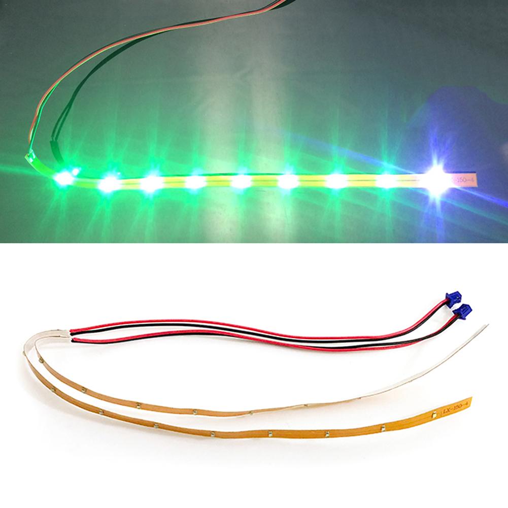 ah CONDOTTO La Luce per EPP RC Aereo Singola Doppia Lampada Lampeggiante Luce di Notte Lampade di Navigazione C17 GD006 Boeing 787