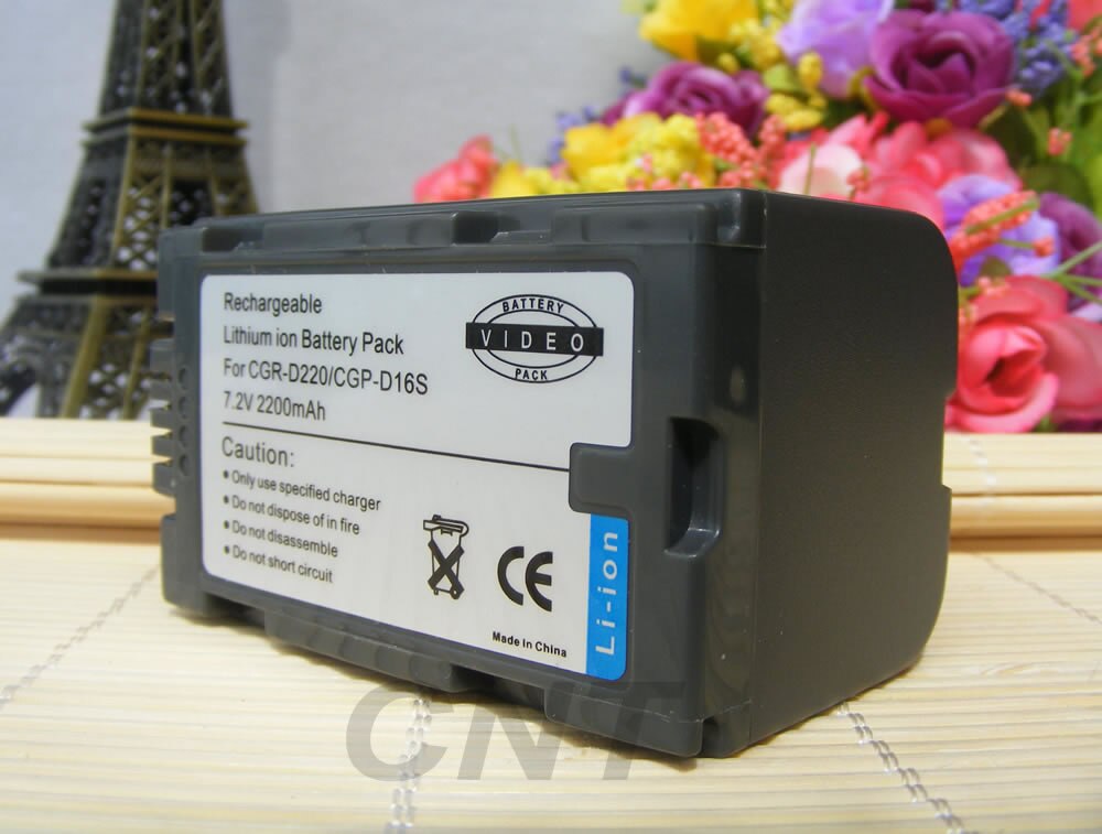 2X Battery for Panasonic CGR-D54 AG-DVX100B AG-HVX200 CGR-D16S CGR-D220