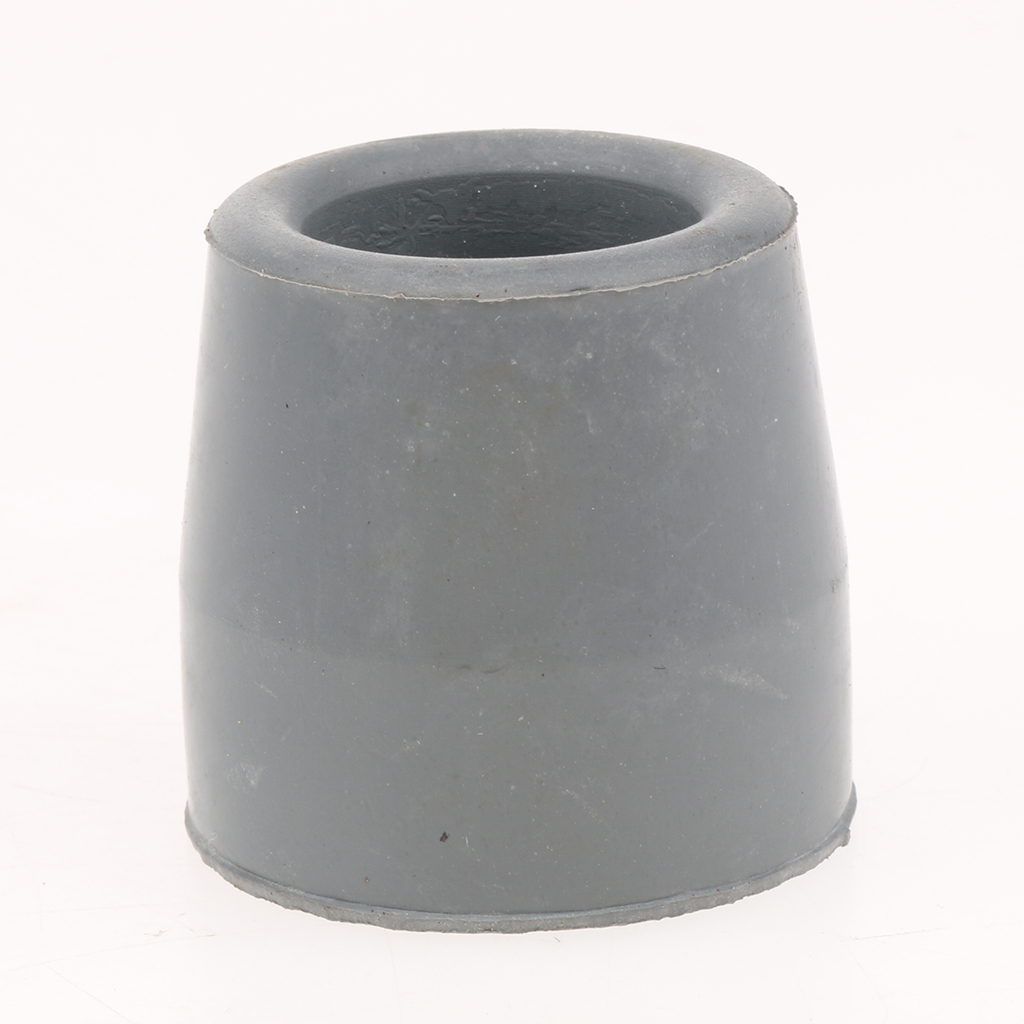 Virola de goma de 4 Uds para bastón, punta de Muleta segura en suelo roto, barro de roca antideslizante