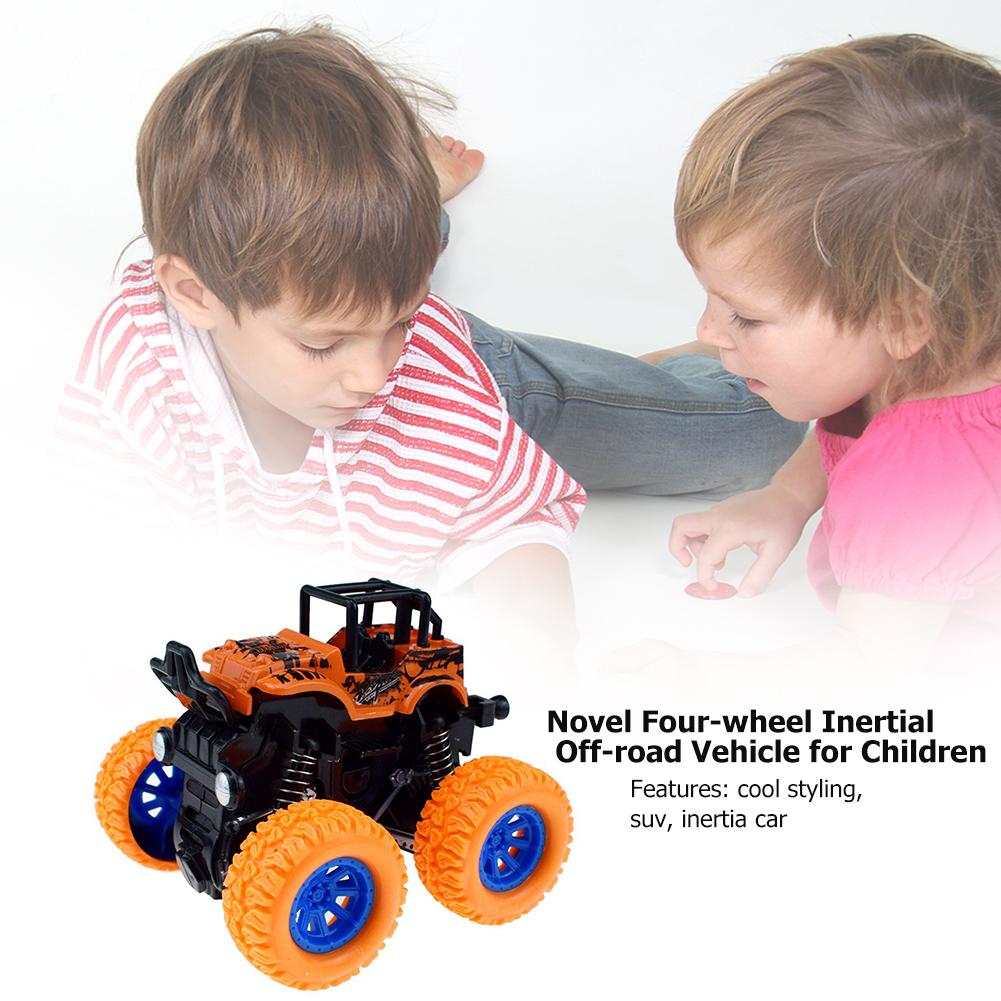 Simulation Inertial Car Off-Road Vehicle Model Toy Children Kids Educational Toys Four-Wheel Drive Novelty Anti