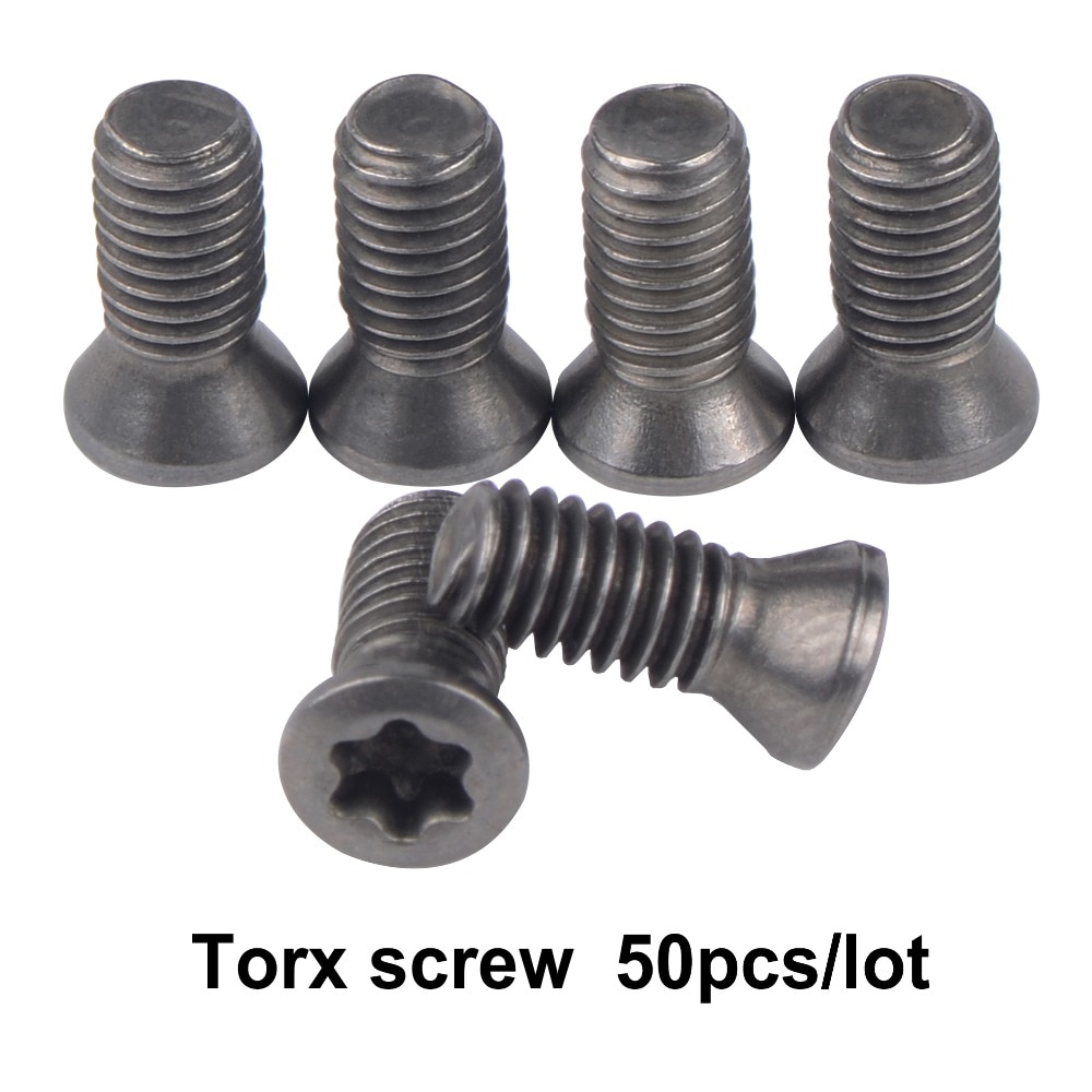 Vis torx en carbure de tungstène, accessoire de tour en acier allié, M1.8 M2, M2.5 M3, M3.5 M4 M5 M6, 12.9
