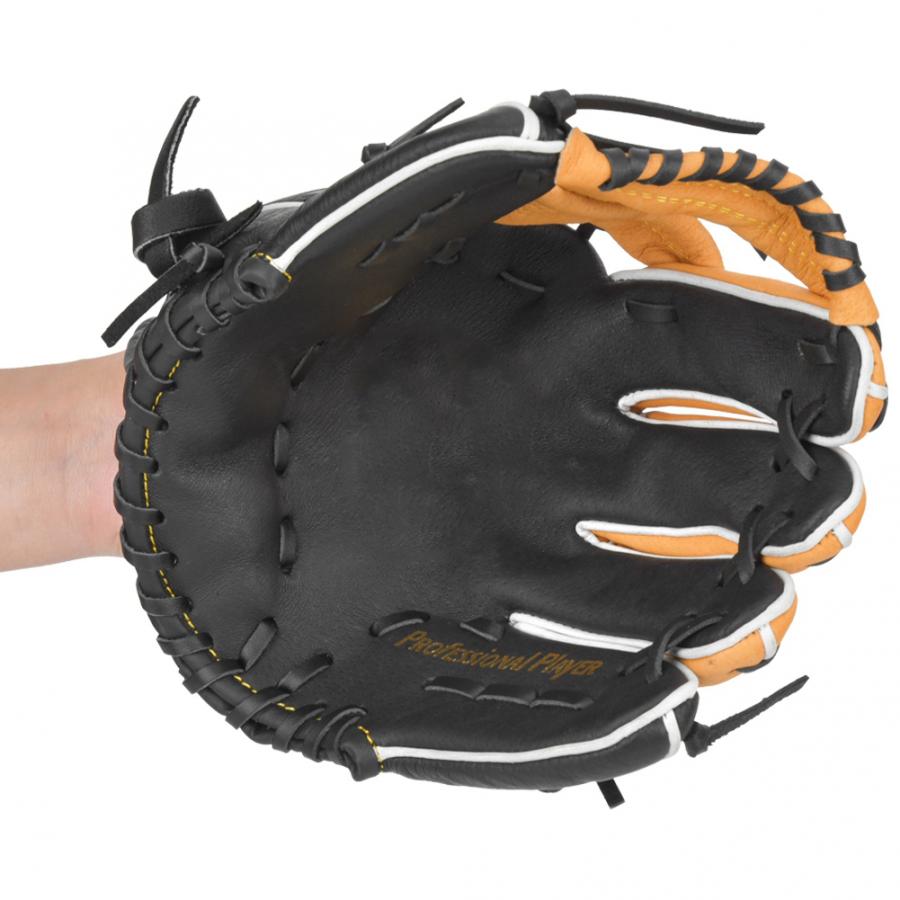 11.5in/12.5in Baseball Gloves Infielder Pitcher Catcher Gloves Thicken PU Leather Gloves Child Adult Softball Practice Equipment