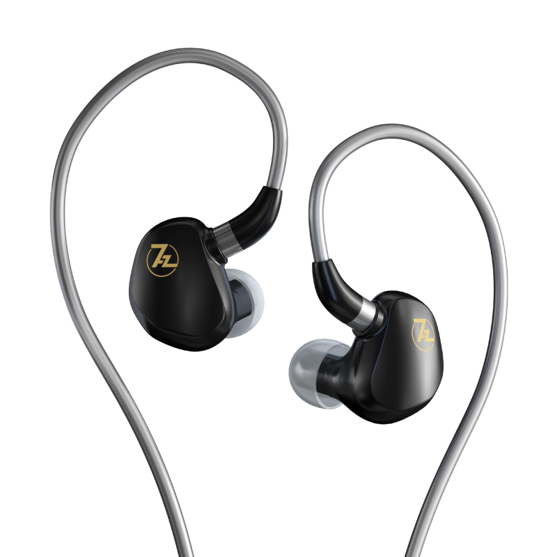 7hz g1 10mm driver dinâmico monitor intra-auricular fones de ouvido de alta fidelidade com cabo substituível de 2 pinos estável e confiável de 0.78mm