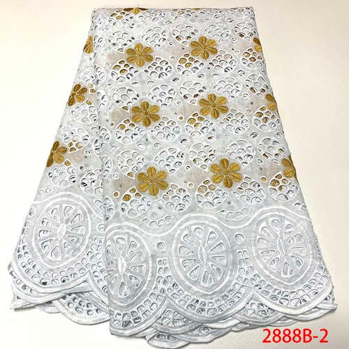 African Lace Fabric African Lace Fabric With stones French Lace Fabric For Black Women YA2888B-1: Picture 2