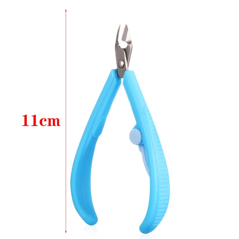 Herramienta de manicura pedicura, cortauñas de precisión de acero inoxidable para uñas de los pies, cortador, recortador para uñas gruesas, 1 unidad