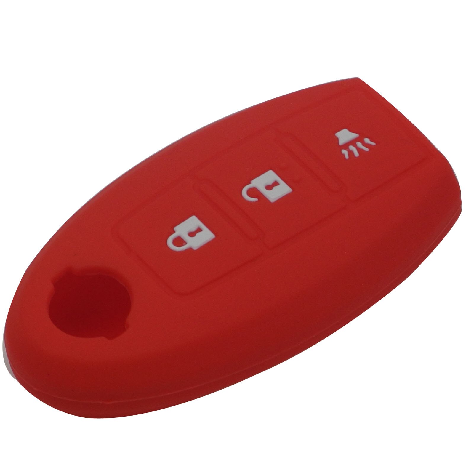 Siliconen hoesje voor afstandsbediening autosleutel voor nissan maxima altima teana tiida sylphy sunny x-trail 3 knoppen smart