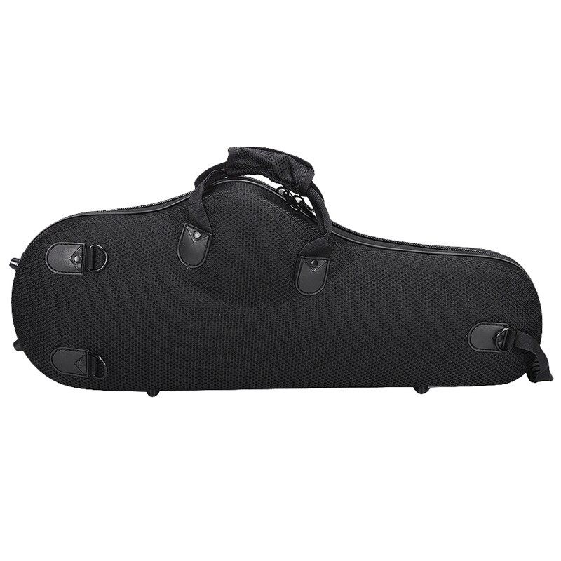 Alto Saxophone Gig Bag - Water-Resistant Oxford Fabric - Adjustable Shoulder Strap - Black