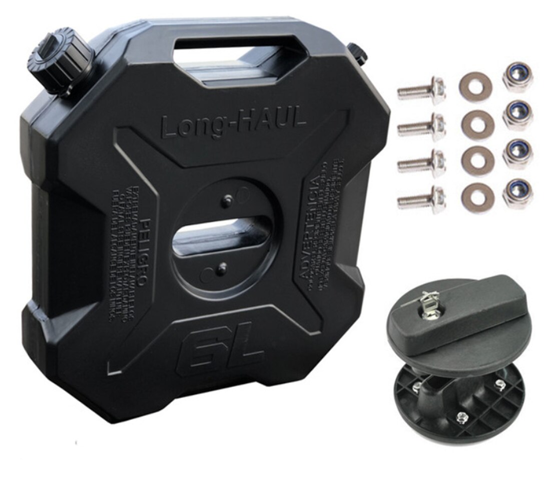 6L Black Green Red Spare Fuel Can Tank Petrol Tanks 6 Litre Jerrycan Gas Can Gasoline Oil Container Fuel-jugs for Motorcycle Car