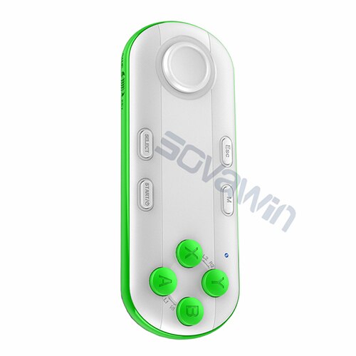 Mocute bluetooth gamepad android gamepad vr controller joystick selfie fjernbetjening udløser til iphone android til pc telefon: Hvid
