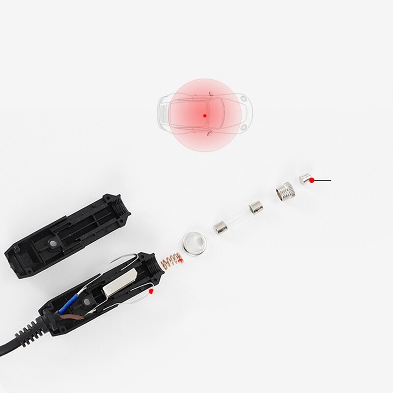 2-- vejs elektrisk oppustningsdeflator luftpumpe 12v ac / dc luftmadras, camping, oppustelig poollegetøj us plug