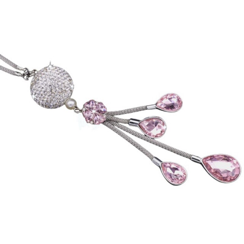 Auto Achteruitkijkspiegel Hanger Crystal Opknoping Ornament Bling Hanger Auto Interieur Auto Accessoires