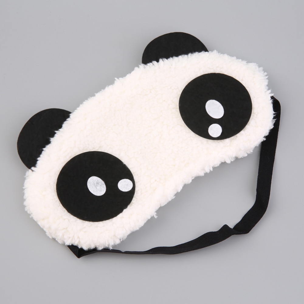 Mask för sömn söt panda sovande ansikte ögonbindel ögonskugga andas barn kvinnor reseskydd sjukvårdshjälp ögonlappsverktyg