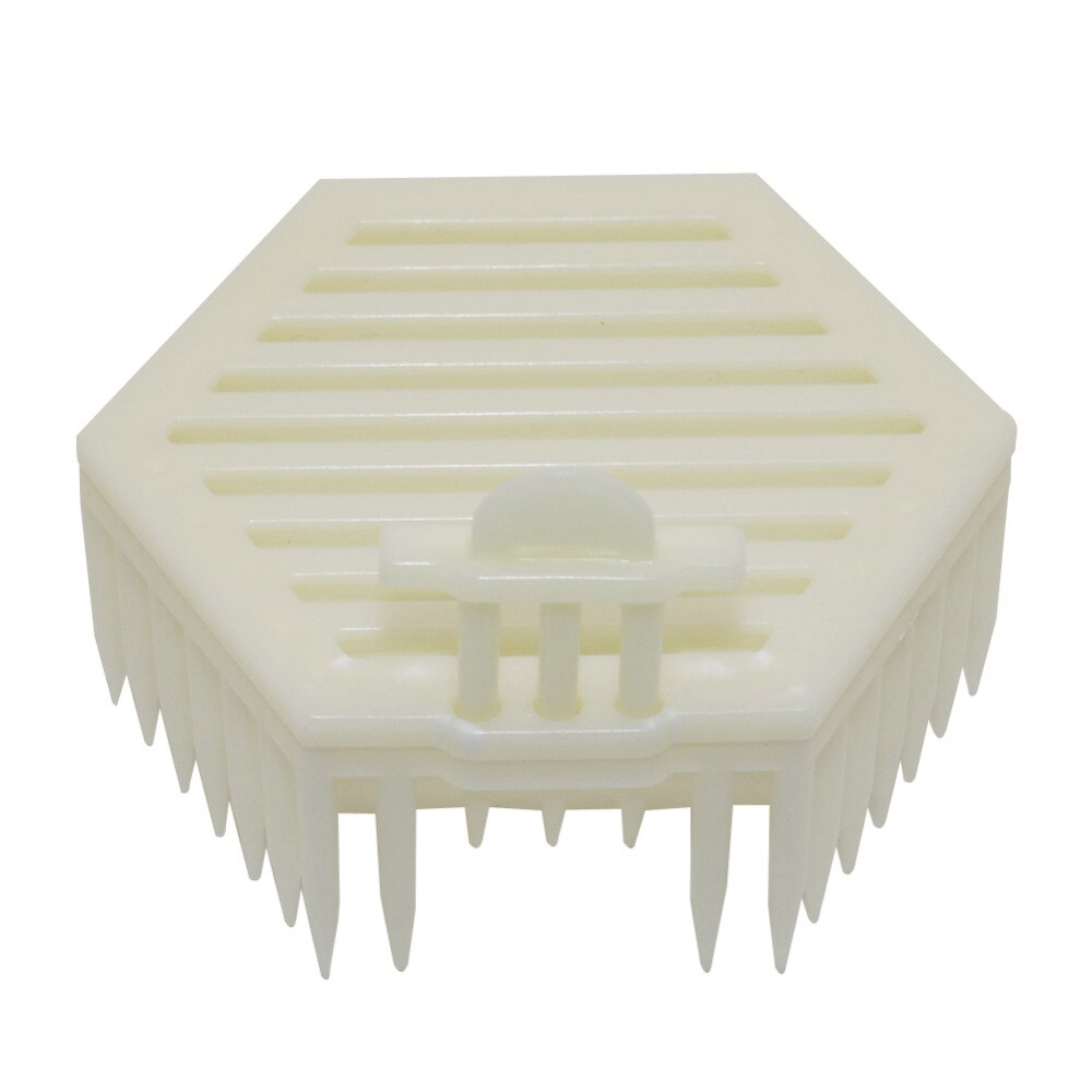 Hexagon Plastic Needle Queen Bee Cage Captivity Bee Queen for Apiculture Beekeeper Beehive 40 Pcs