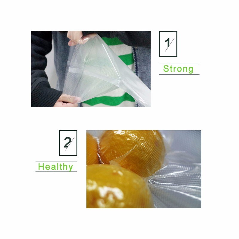 100 stück/viel 10*15 CM Vakuum Beutel für Lebensmittel Sicher PE Material Lebensmittel Sparer Vakuum Versiegelung Taschen für Gesundes Leben Halten Lebensmittel Frisch