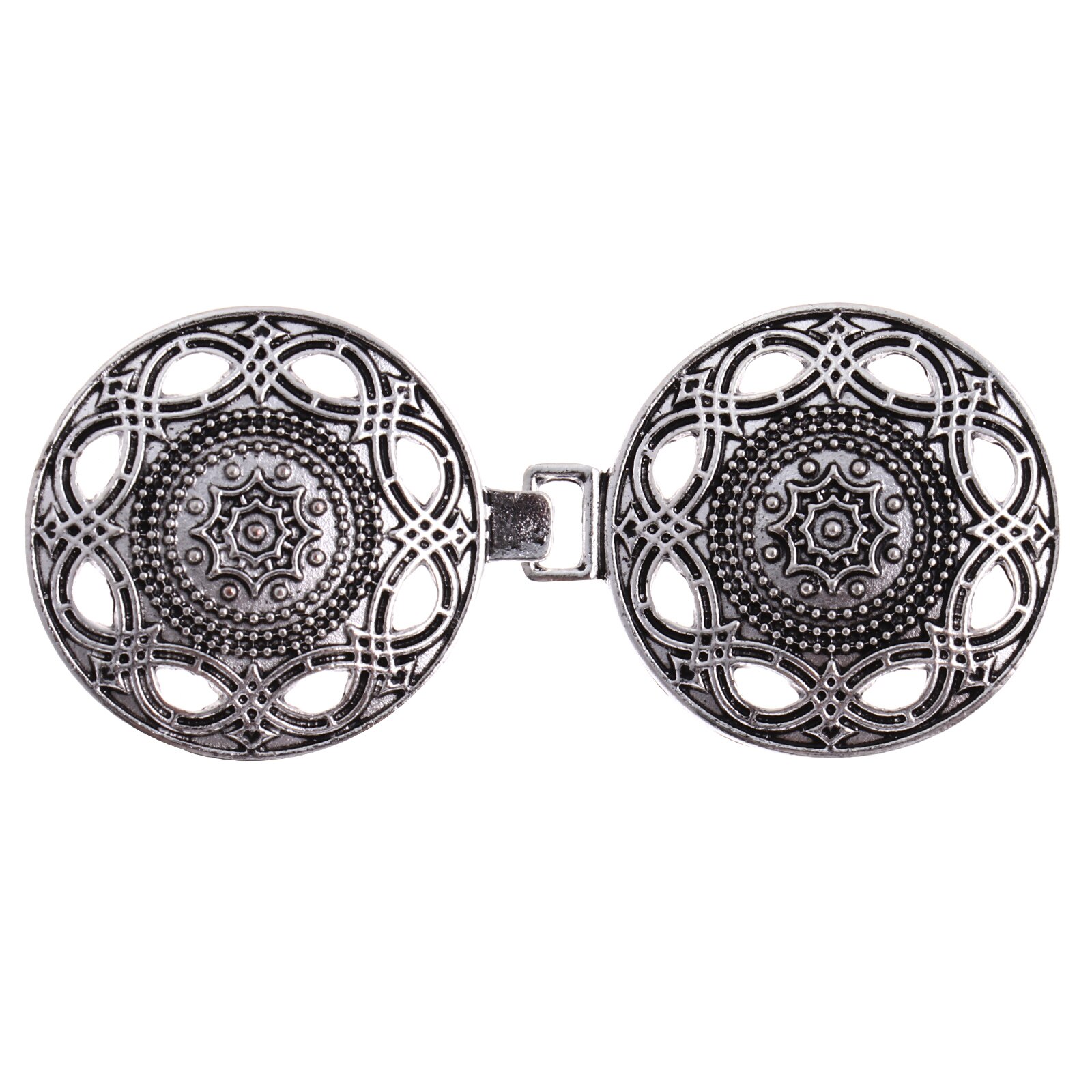 5 Hooks Eyes Cardigan Clips Alloy Cloak Clasps Vintage Chinese Cheongsam Fastener Buttons DIY Apparel Decor Buckle Sewing Crafts