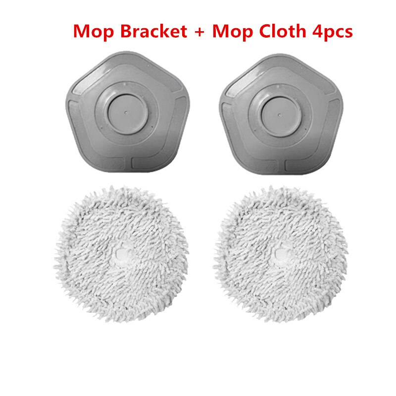 Support de serpillière pour XiaoMi Dreame Bot W10/W10 Pro, pièces de rechange pour Robot aspirateur autonettoyant: MopBracket2MopCloth2