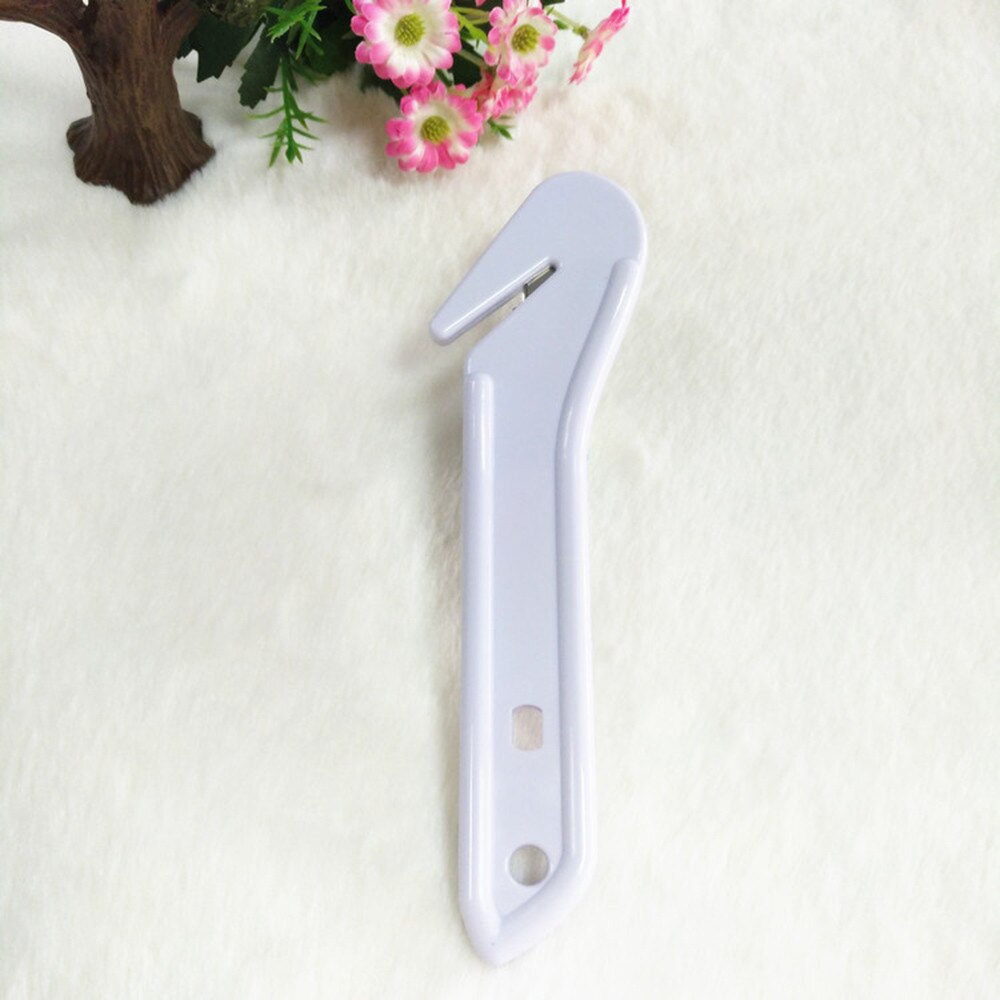 Coupe-papier en plastique Flexible pour la découpe de papier d'emballage blanc, outil de découpe de papier d'emballage de noël, 1 pièce