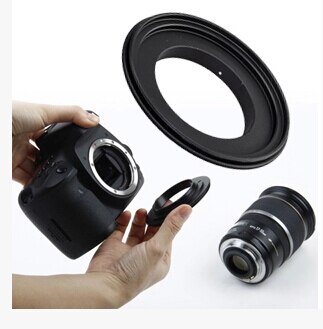 black Aluminum 52mm Macro Reverse Adapter Ring For Sony E NEX NEX-3 NEX-5 NEX-7 NEX-5N NEX-VG10 nex-52 E mount