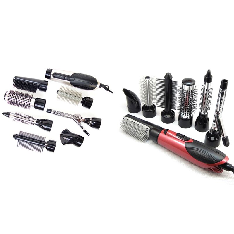 multifunctional infrared negative ion hair dryer straight hair curling comb