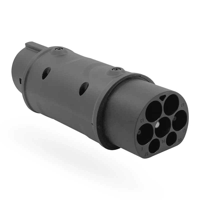 SAE-Adapter IEC 62196 2 bis J1772 Typ 1 Elektroautos zum Aufladen von Elektrofahrzeugen, Ladegerät, einseitiger Anschluss, Ladestation 32 A