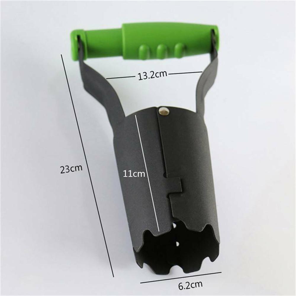 Metal Vegetable Plants Seedling Transplanting Gardening Yard Planter Hand Tools Weeding Family Vegetable Transplanting Tube