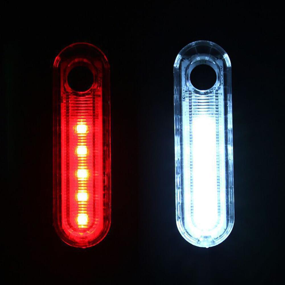 Rode Fiets Achterlicht Usb Oplaadbare Clip-On Led Lamp Fietsen Outdoor Mtb Fiets Achterlicht Veiligheidswaarschuwing flash Lamp