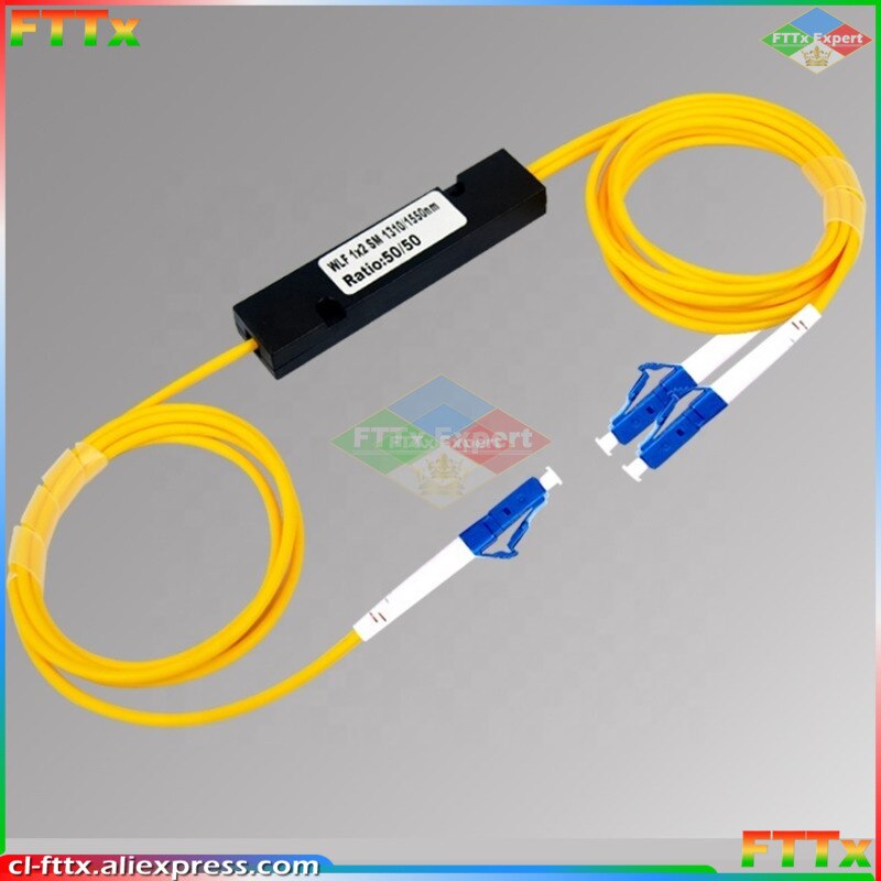 High Fiber Optic FBT Splitter LC/UPC Connector 1x2 SM 1310/1550nm