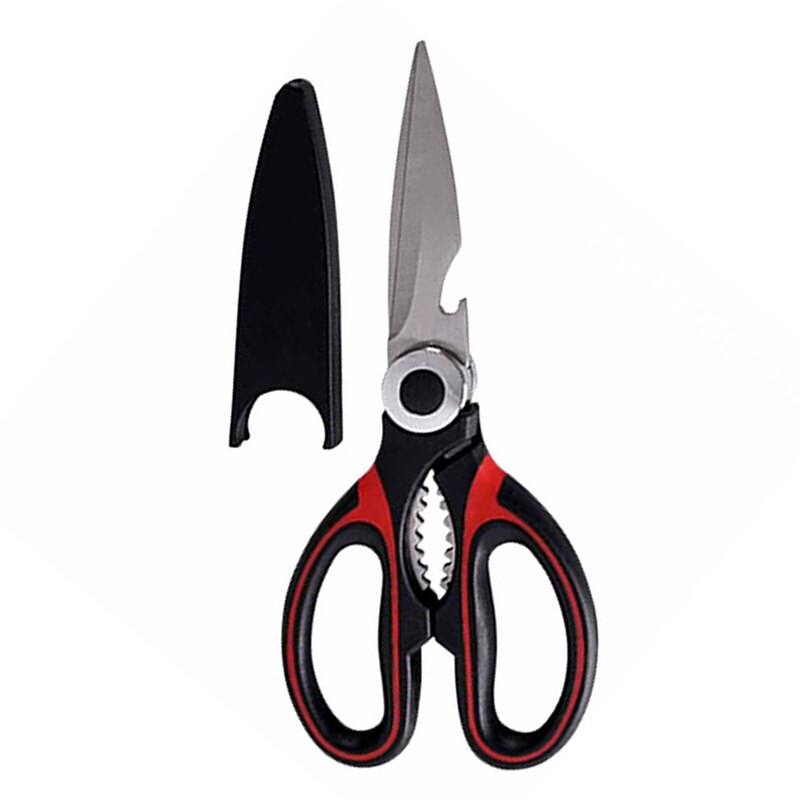 Keuken Schaar Kip Bone Keuken Scharen, Eend Vis Cutter 4Cr Roestvrij Staal Vis Schaar Schaal Schoon Kok Schaar Mes: JD39