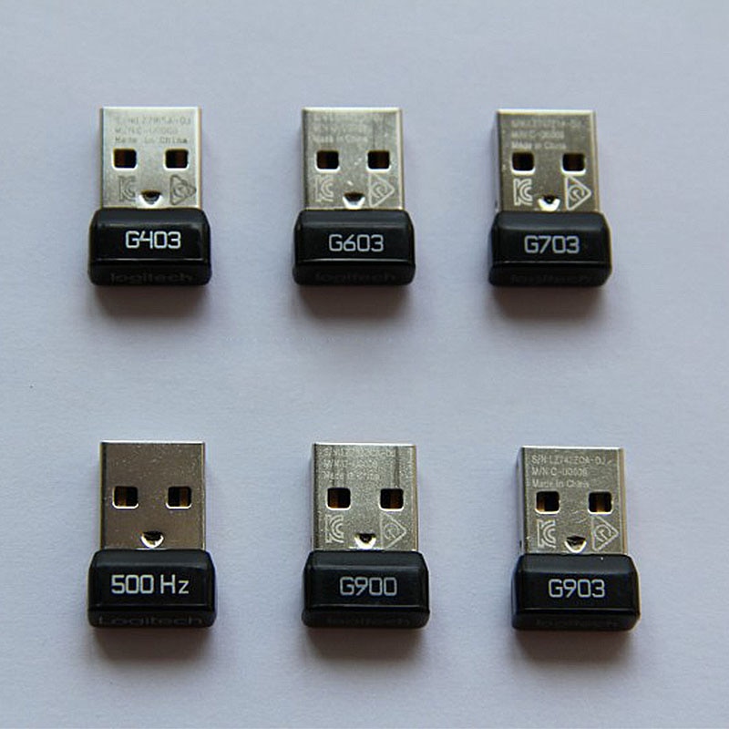 1 USB robić komputera adapter robić odbiornika klucz USB nadajnik dla Logitech G903 G403 G900 G703 G603 G602 G700S bezprzewodowa mysz odbiornik #25