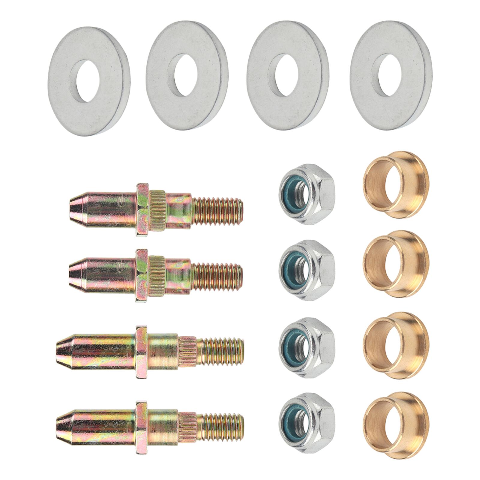 16x Car Door Hinge Pin and Bushing Kit 89025539 19299324 Ck99+ 38453 for GMC Sierra Yukon SUV Cars Truck