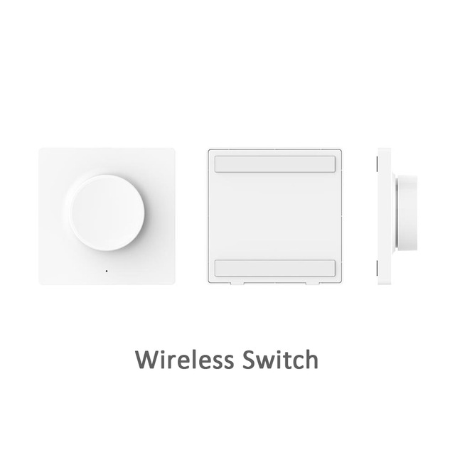 Xiaomi Yeelight Smart Dimmable interrupteur mural/interrupteur sans fil pour yeelight plafonnier lampe pendante télécommande variateur: Wireless switch
