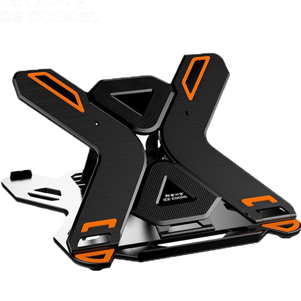 Seenda Folding Laptop Stand 360 Degree Rotating Ergonomic Notebook Stand Desktop Cooling Pad Bracket With Phone Stand