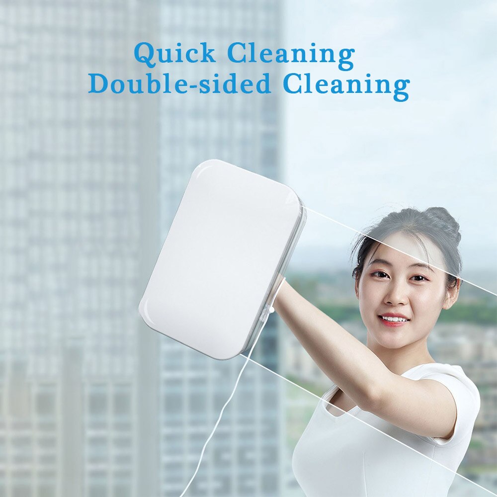Double Side Magnetic Window Cleaner Glass Cleaner Magnet Windows Glass Cleaning Brush Office Home Household Wash Window Wiper