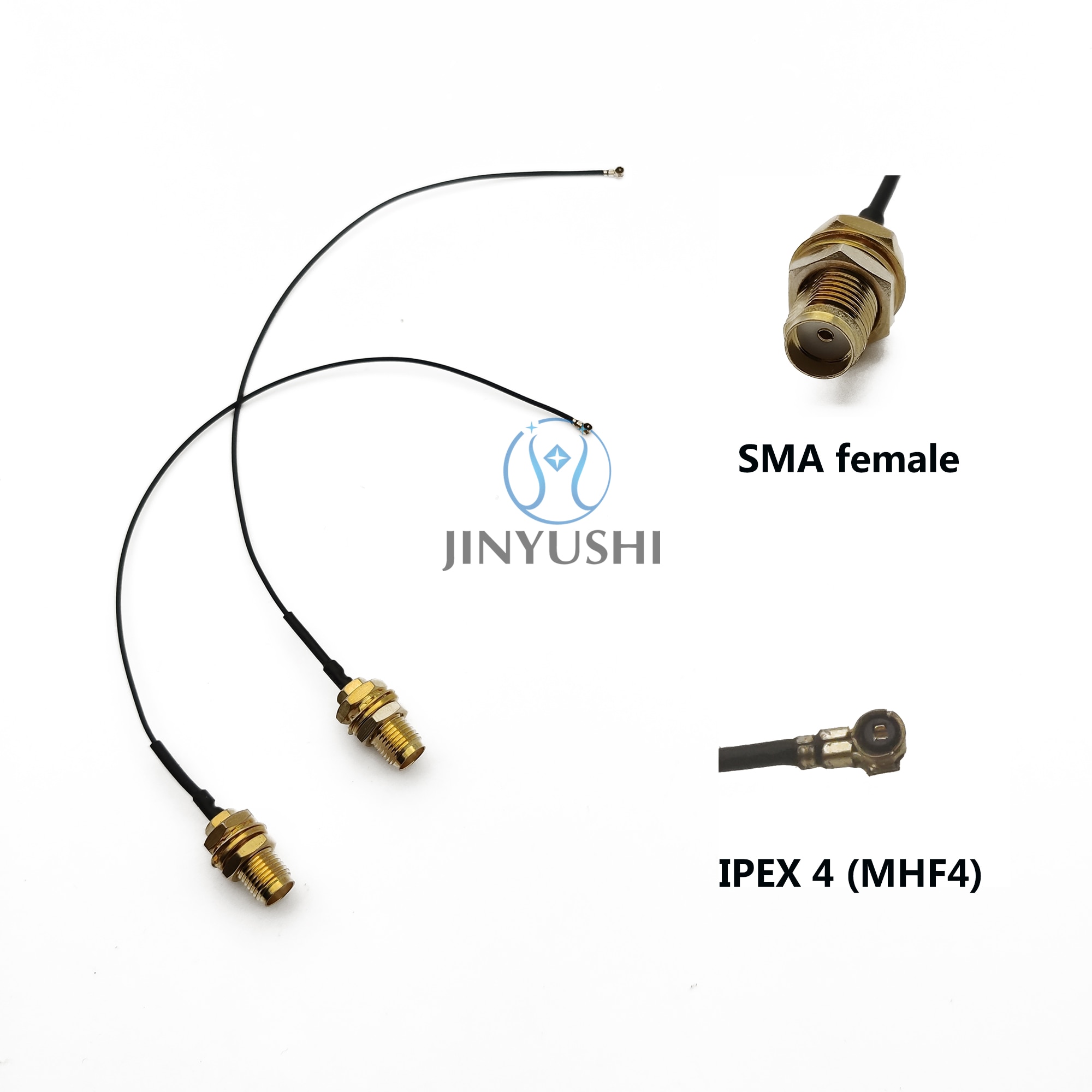 10 cm/15 cm/20 cm/30 cm IPEX4 MHF4 naar SMA Verlengsnoer RP-SMA Kabel Pigtail connector Antenne Kabel Voor EM7565 EM7430 EM06-E etc