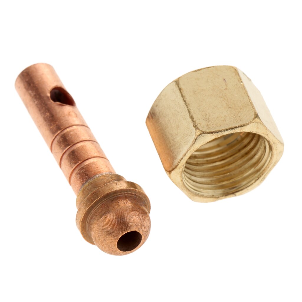 1 Piece DIY TIG Torch Repair Kit Cable Connector Power Gas Nut M16 QQ150