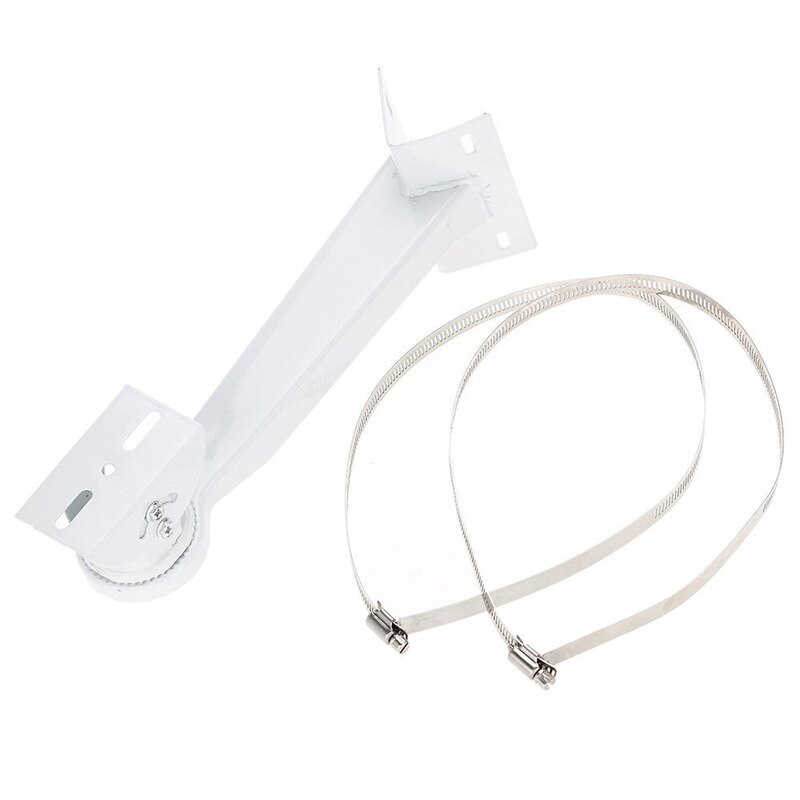 Metal Pole/Column Mount Loops Bracket 20CM for CCTV Security Camera