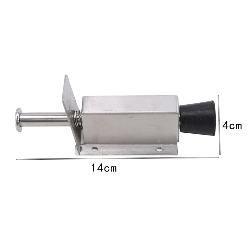 Door Stopper Cabinet Catches Stainless Steel Push to Open Touch Damper Buffer Soft Quiet Closer Furniture Hardware: Small