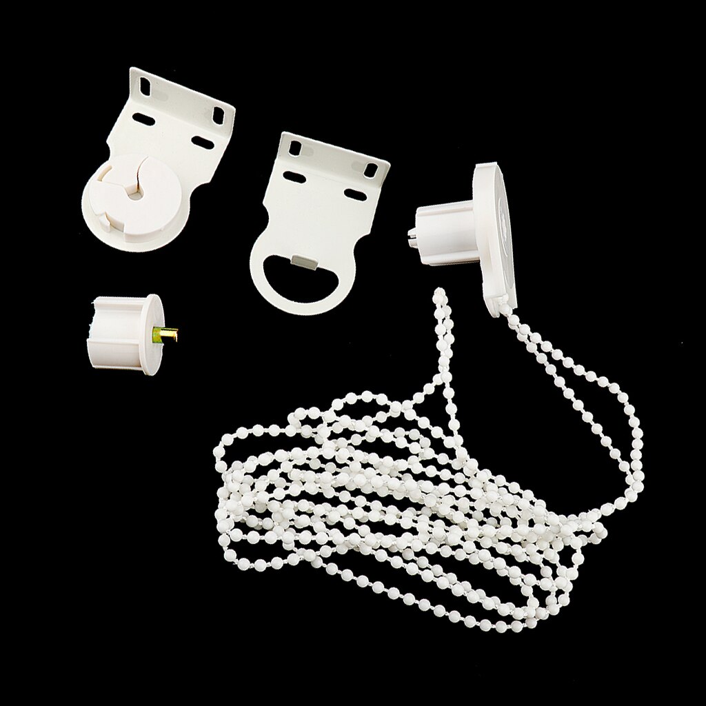 1 Set Plastic Roller Blind Shade Clutch Bracket Chain Repair Kit Roller Blind Accessories for 28mm Tube Curtain Supplies