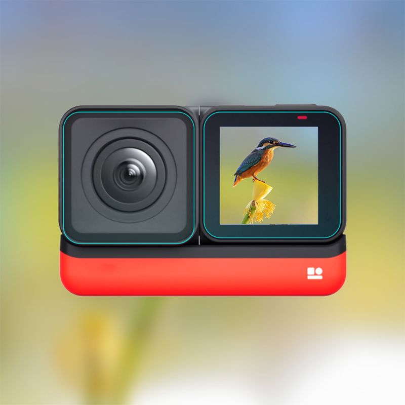 Skjermbeskytter i herdet glass til insta 360 en r beskyttelsesfilm 95af